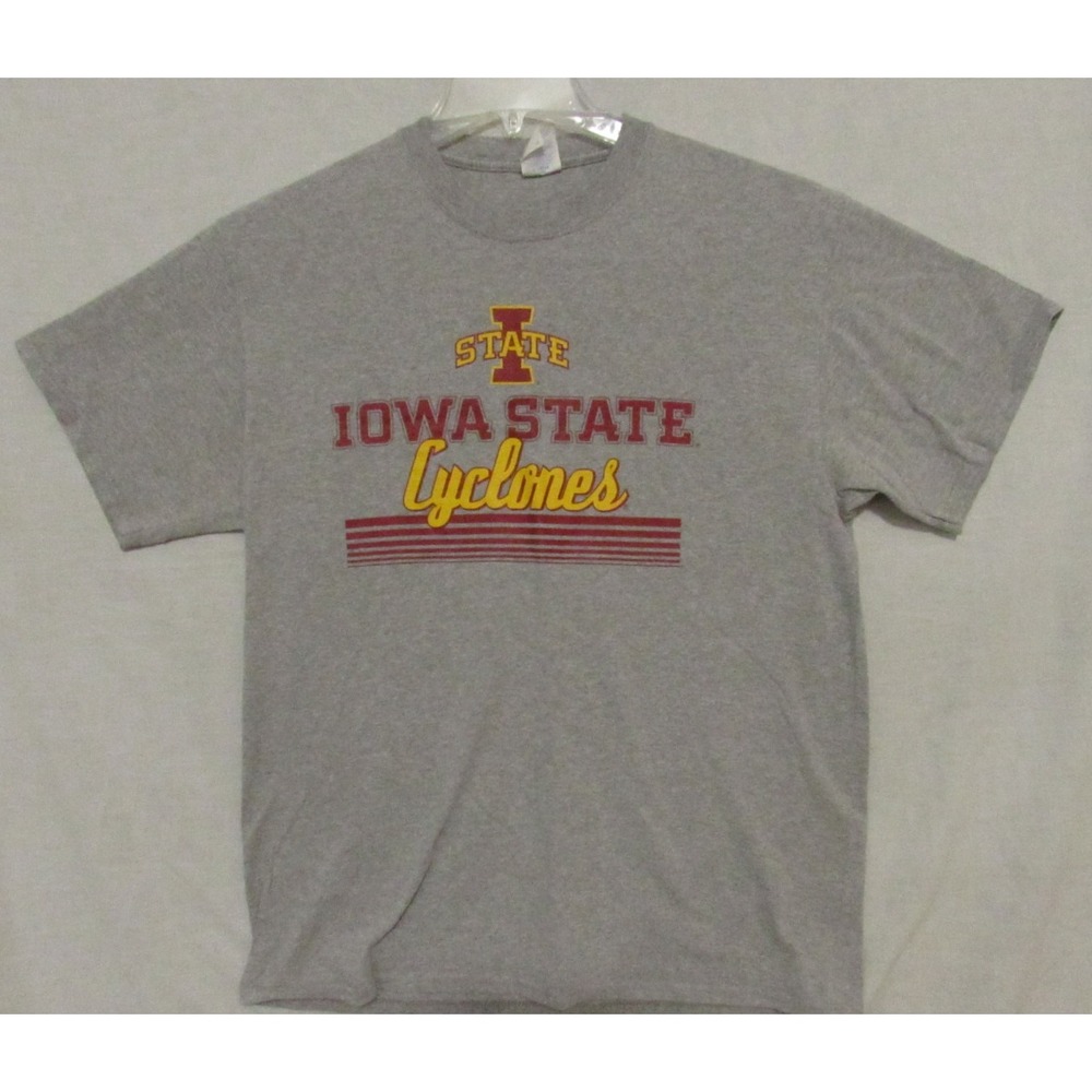 Port & Company Iowa State Cyclones T Shirt Short Sleeve Mens Large  90836